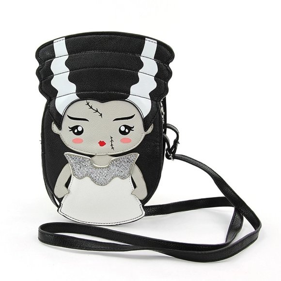 Handbags - Frankenstein's Bride Crossbody Bag